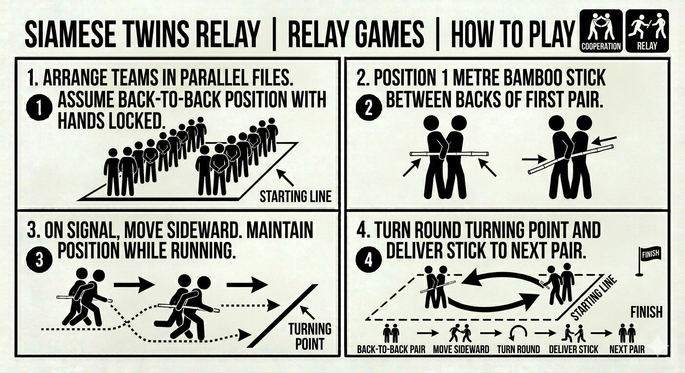 Siamese Twins Relay